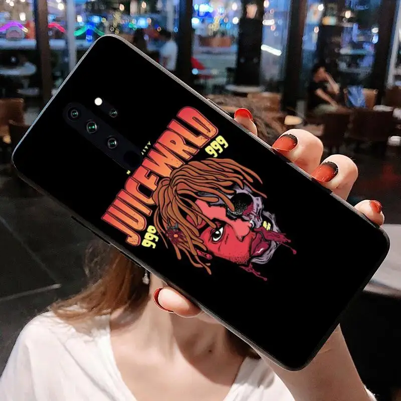 Juice WRLD Hip Hop 999 Custom Soft Phone Case for Redmi Note 9 8 8T 8A 7 6 6A Go Pro Max Redmi 9 K20 K30 leather case for xiaomi Cases For Xiaomi