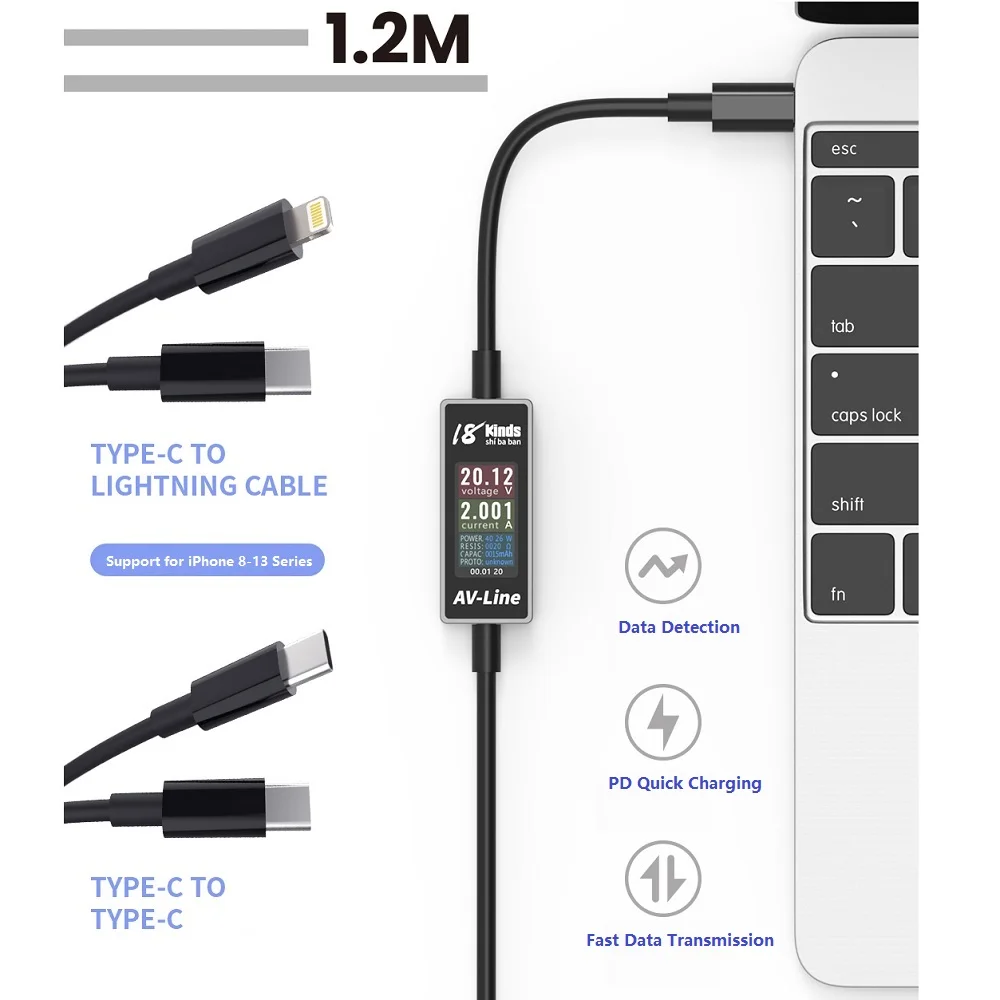 MaAnt Non-Removable Tester Board For Lightning Type-C Charging Port