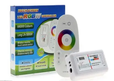 RGBW controller Сенсорный экран светодиодный rgb CCT RGBW Пульт управления 2,4G беспроводной DC12-24V сенсорный RF пульт дистанционного управления для RGB CCT RGBW светодиодные полосы света - Цвет: RGBW controller