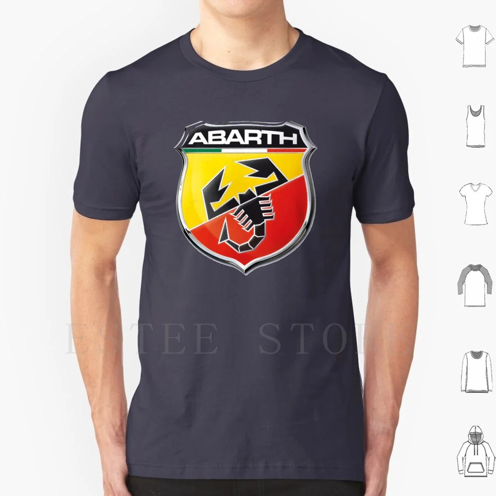 T-Shirt Con Logo Abarth Uomo In Cotone Stampa Fai-Da-Te Logo Abarth Logo Abarth Logo Abarth Logo Roba Abarth Logo Abarth Logo Abarth