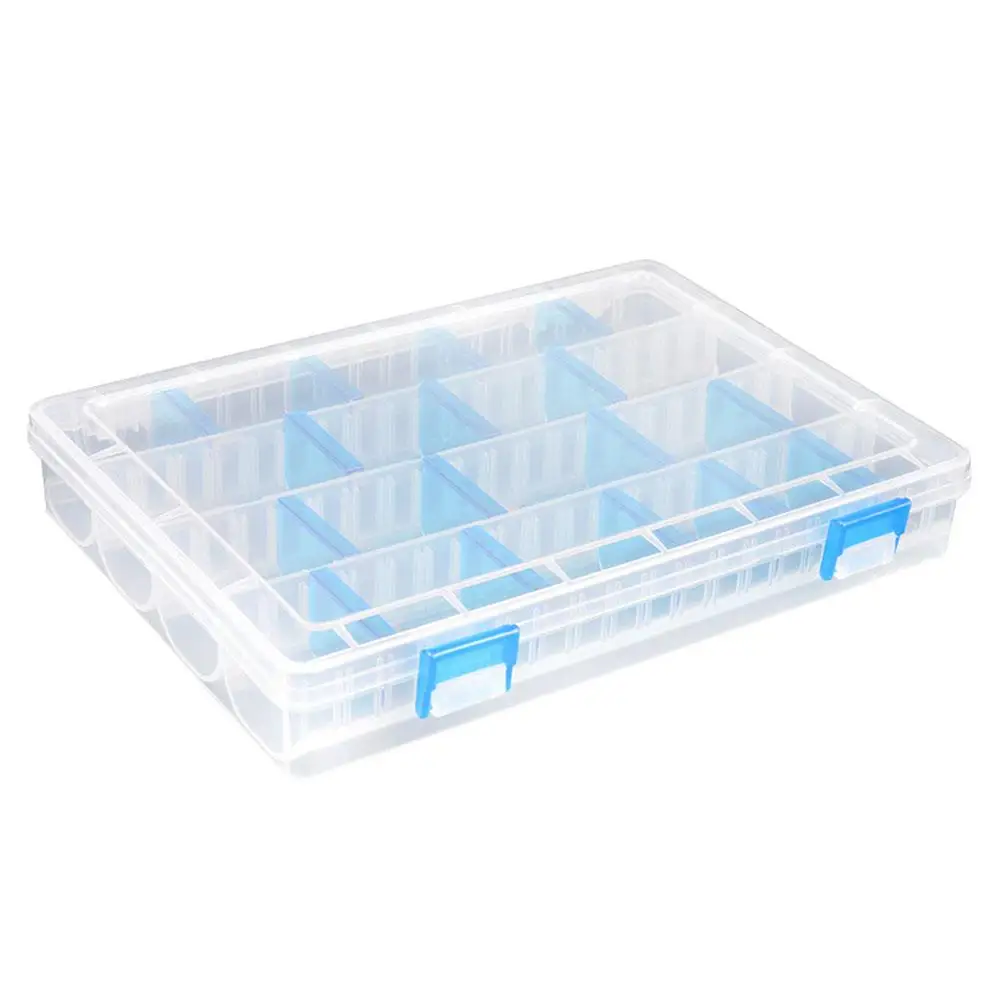 

DishyKooker Multi-function Inserting Design Fishing Baits Accessory Storage Box (Random Color)