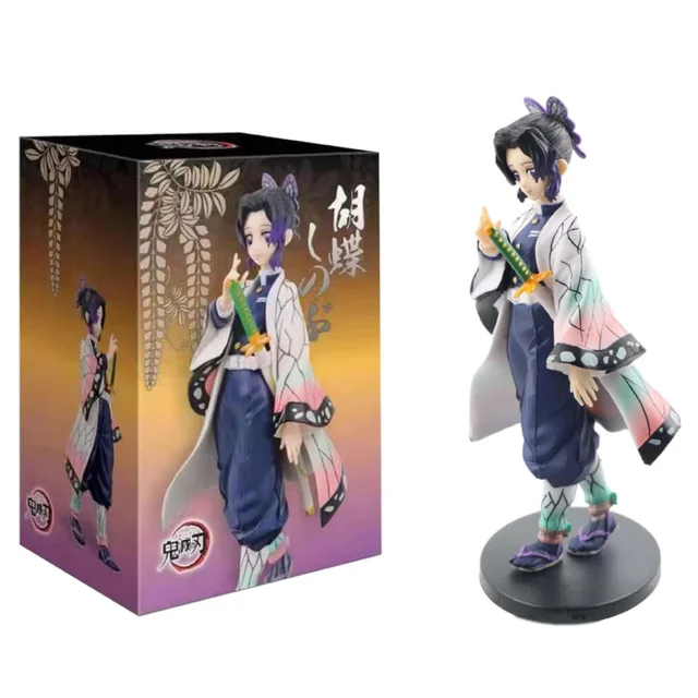 Anime Demon Slayer Figure Kamado Tanjirou Nezuko Action Figures PVC Model Toys Zenitsu Figurine Inosuke Kimetsu No Yaiba Figura Shinobu With box