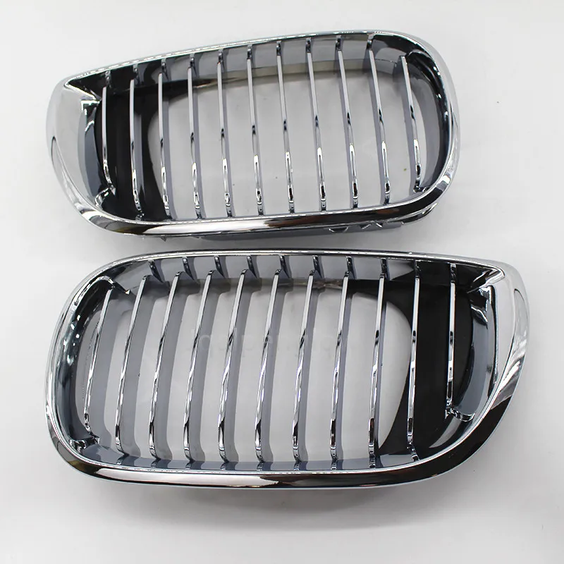 Chrome Front Kidney Grill Grilles For BMW E46 3Serie Sedan 4Door 2002 2003 2004 2005 | Автомобили и мотоциклы