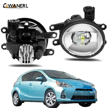 

Fog Light Assembly 30W Car Right + Left Side LED Lens Fog Lamp Daytime Running Light H11 12V For Toyota Prius Plus C V 2011-2015
