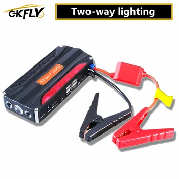 

Multi-Function Mini Portable Emergency Battery Charger Car Jump Starter High Capacity Booster Power Bank Starting Device Cables