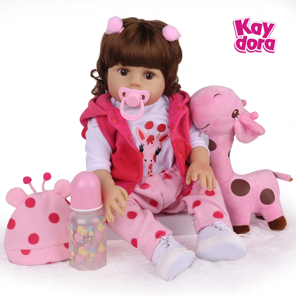 18 inc. Reborn Baby Dolls милые мягкие куклы ручной работы Реалистичная кукла Newborn детские