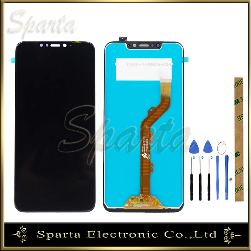 Skup Przetestowany wyświetlacz LCD dla Infinix Hot S3X X622 ekran wyświetlacz LCD z ekranem dotykowym czujnik ekranu kompletny montaż