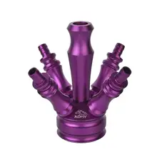 Кальян полюс Алюминиевый сплав кальян Базовый адаптер для кальяна запасные части адаптер для кальяна твердый материал ручной работы