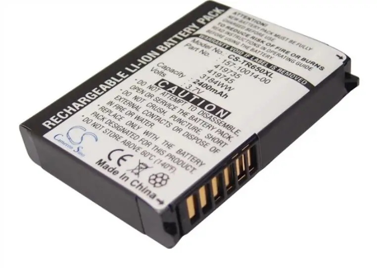 Cameron sino 2400mah аккумулятор для CINGULAR Treo 650 157-10014-00 для сотового телефона с пальмой Ace Treo 650 Treo 700 Treo 700v Treo 700w