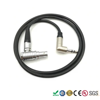 

Tentacle Right Angle Neutrik 3.5mm Mini Jack to FHG 0B 5 Pin Timecode for ARRI Alexa, Red One, Ambient TCGs, Sound Devices