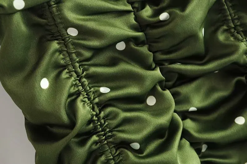 Женское винтажное ДРАПИРОВАННОЕ облегающее мини-платье в горошек с завязками романтические вечерние платья с пышными рукавами и квадратным вырезом