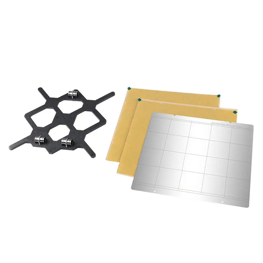 GloryStar 3D принтер с подогревом кровать MK52 стальная пластина + 2 шт наклеенных PEI y