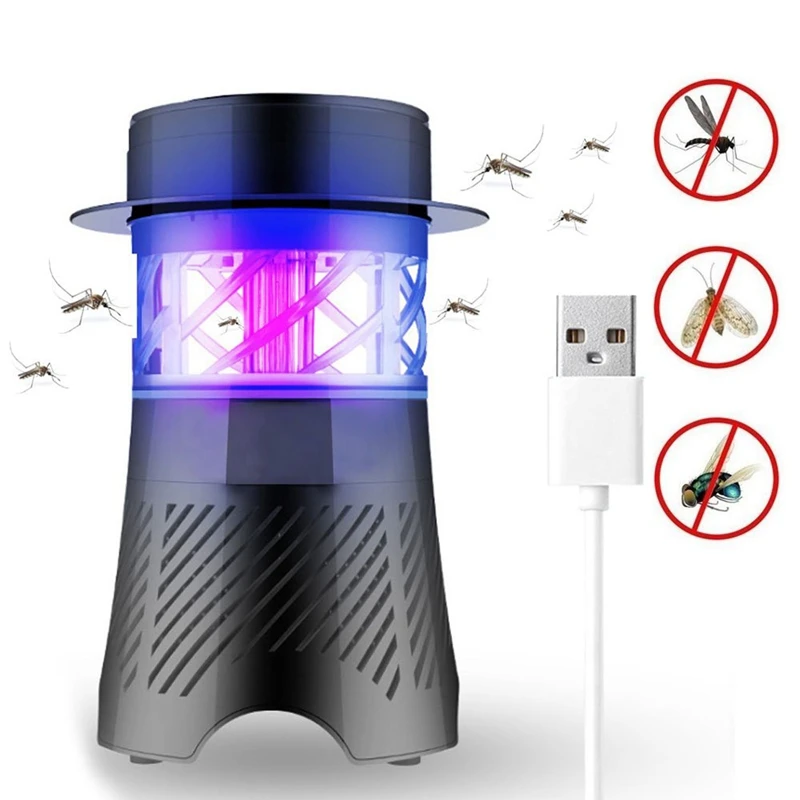 Usb москитная убийца электронная Ошибка ЛАМПА Zapper Fly Led ловушка для дома и сада