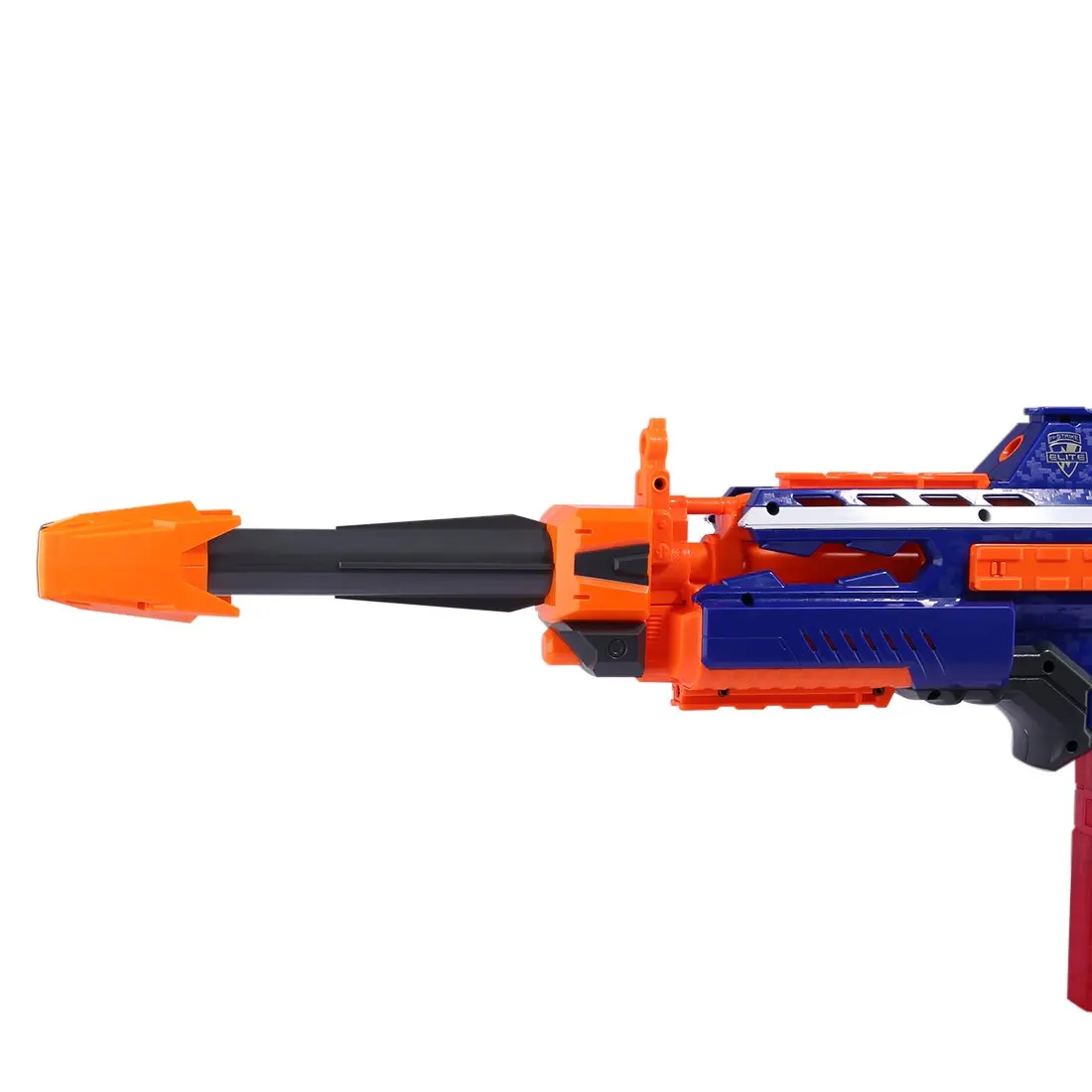 Обновленный комплект модов для Nerf с тактическим фонариком, украшение передней трубки, прицельное устройство, направляющий рельс, основной корпус для игрушечного оружия