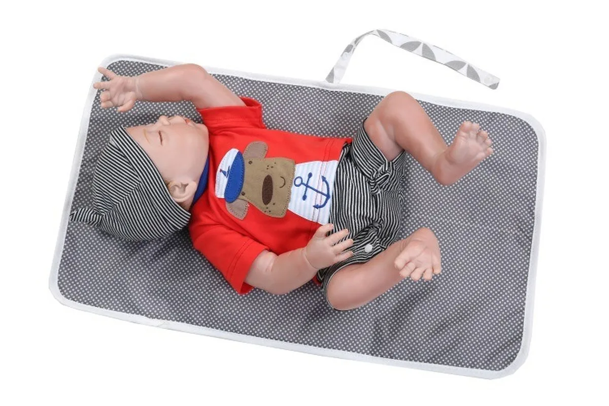 Baby Diaper Changing Mat Portable Waterproof insulation Change Pad Cover cotton Folding Reusable Wipes