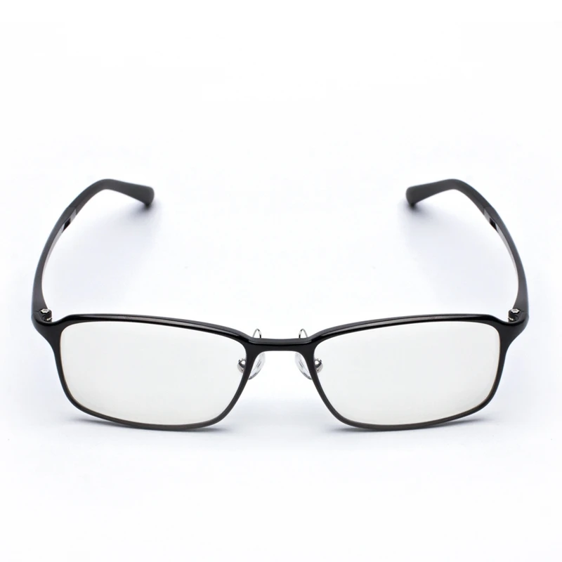 Xiaomi Mijia TS анти-синие стеклянные очки, анти-синий луч, УФ-защита от усталости, защита для глаз для телефона/компьютера/цвета для мужчин и женщин - Цвет: black