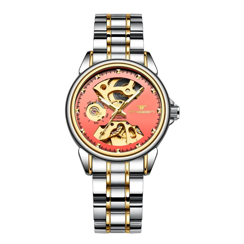 Women Automatic Mechanical Watches Luxury 2020 Fashion Ladies Wristwatches Stainless Steel Strap Female Watch Gift Clock Hour