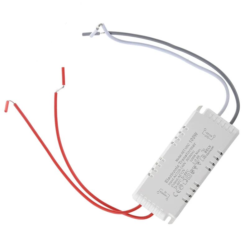 Галогенный светильник, электронный трансформатор 105W 12V 220 V-240 V