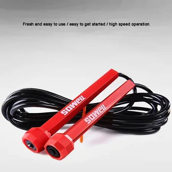 

famous popular Jump Ropes High Quality Wear-resistant Handle Skipping Rope Sporting Fitness Equipment