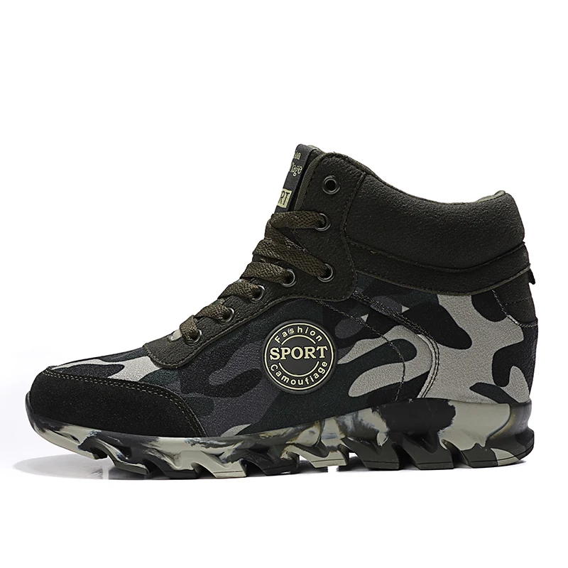 Plus Size 35-42 Fashion Women Camouflage Sneakers Hide Heel Canvas Casual Shoes Woman Platform Sneaker Women Wedge Shoes XZ122 (1)