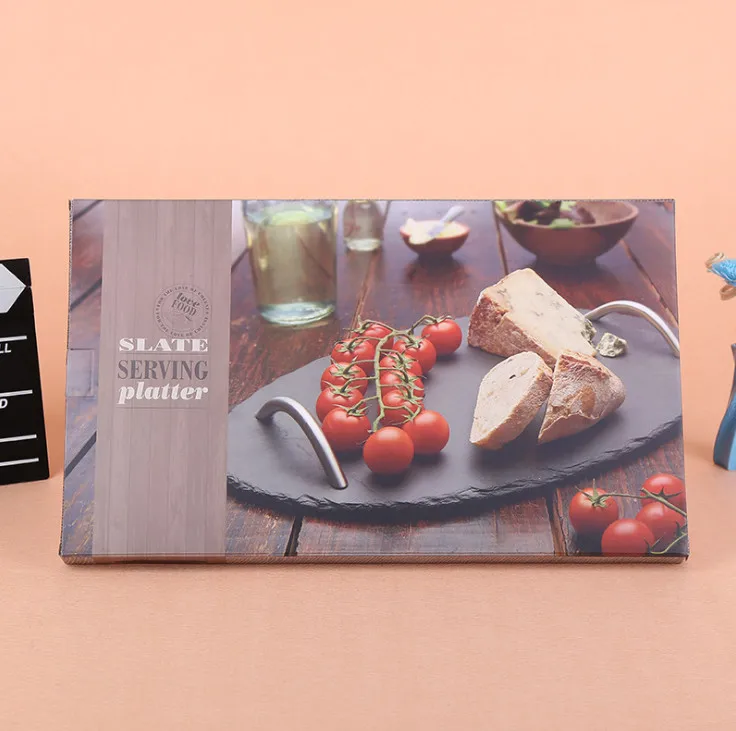 CMYK printing High quality recycled small corrugated kraft cardboard packaging paper foldable box -