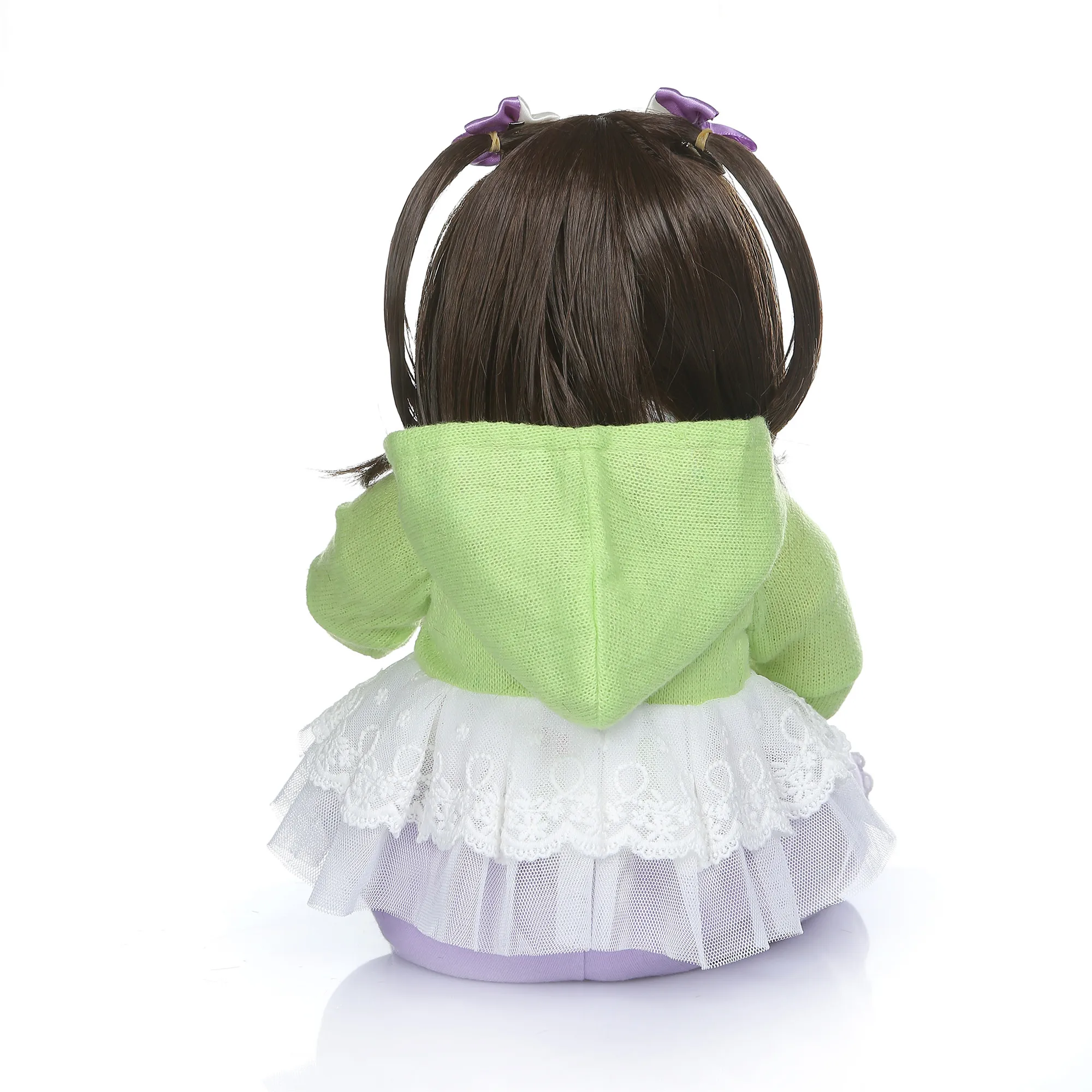 Игрушки куклы bebe reborn, силиконовые куклы для маленьких девочек, 50 см, хлопок, тело, настоящее прикосновение, мягкие, Boneca, подарки на день детей, игрушки на кровать