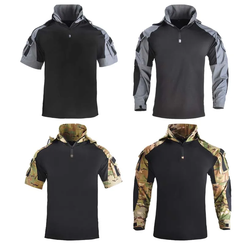 Sport Long Sleeve T Shirts For Men Hiking Hunting Climbing