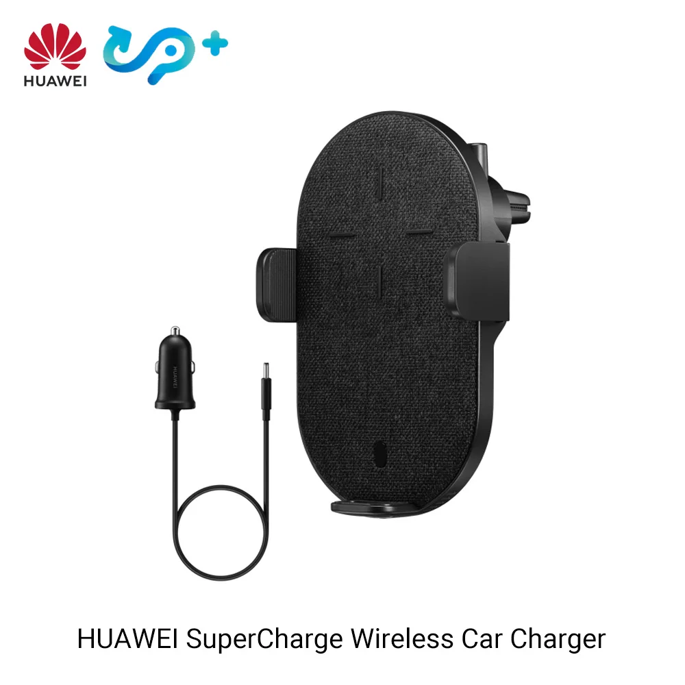 Беспроводное Автомобильное зарядное устройство HUAWEI SuperCharge Max 27 Вт,, стандарт Qi, сертифицированный для mate 30 Pro iPhone 11 Pro Max CP39S