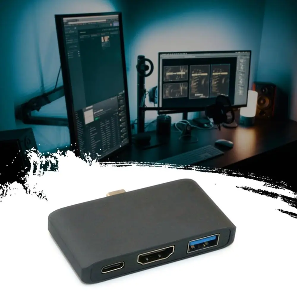 TYPE-C к HDMI адаптер USB 3,0 USB 3,1 мобильный телефон к HD ТВ конвертер Мути оборудование высокоскоростной конвертер