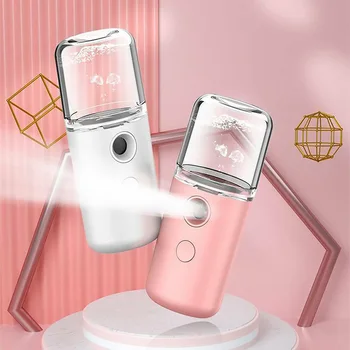 

Mist Sprayer USB Rechargeable Face Steamer Humidifier Facial Skin Care Deep Hydrating Atomizer Face Skin Care Tools