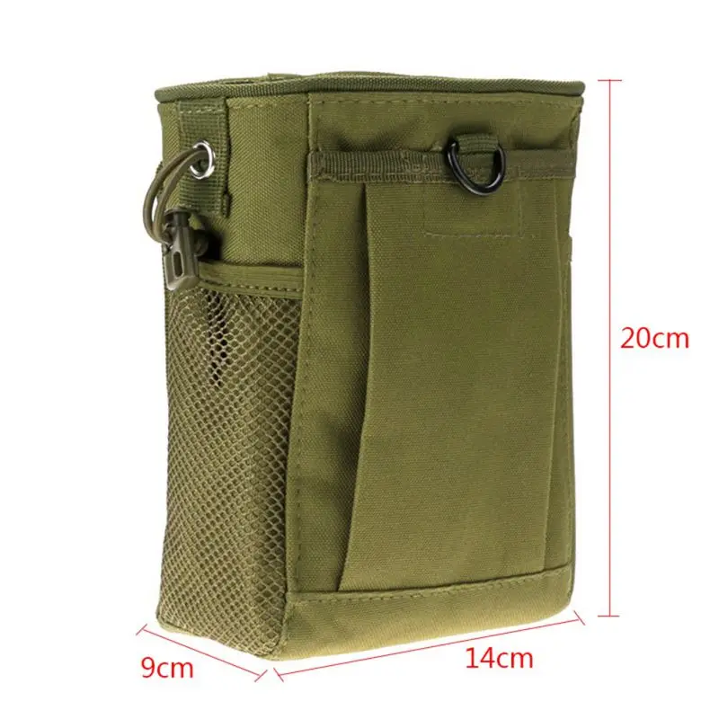 Military Protable Molle Utility Hunting Rifle Pouch Ammo Pouch Tactical Gun Magazine Dump Drop Reloader Hot Sell Pouch Bag