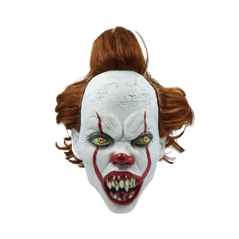 

Adults Movies Theme Latex Mask Creepy Scary Halloween Cosplay Costume Helmet For Party Decoration Props