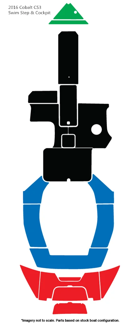 Cobalt CS3 плавающий шаг и коврик для кокпита лодка EVA Тиковый настил 1/" 6 мм