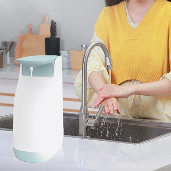 

Cleaning Liquid Soap Lotion Dispensers 350ml Manual Soap Dispenser Press Type for Kitchen Bathroom Accessories Set