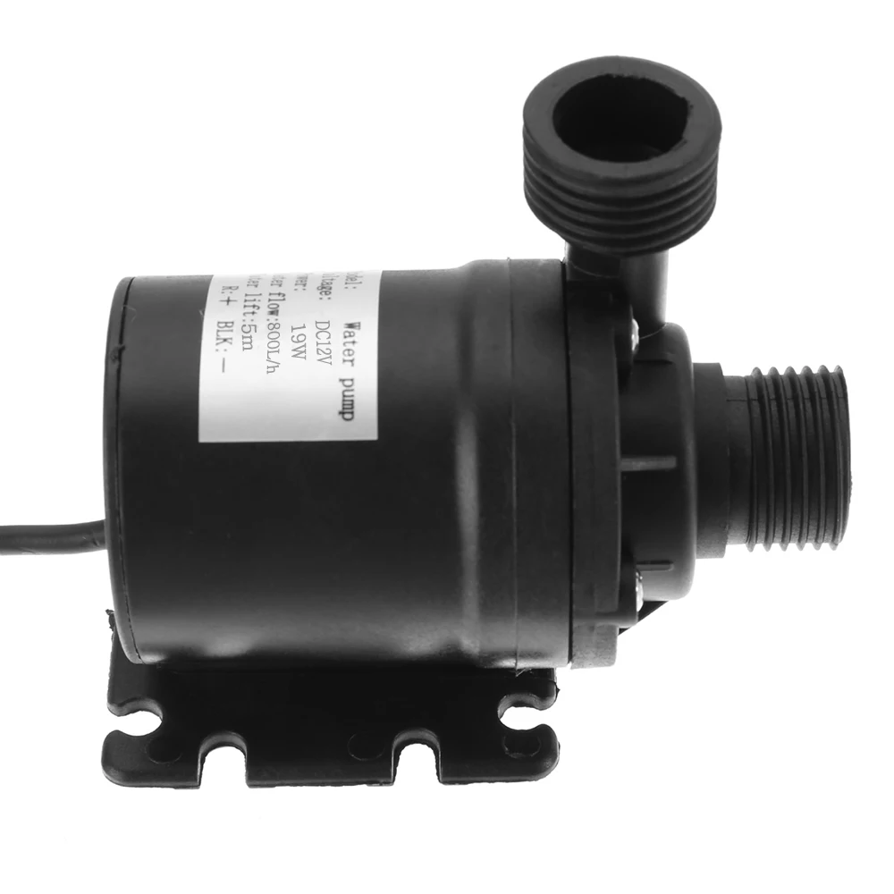 DC 24V 38W 224GPH(850L/h) компактный портативный погружной водяной насос с 16.4ft 19.68ft высоким подъемом для домашнего сада передача воды