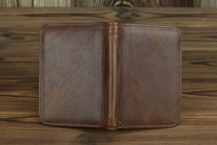SIMLINE, натуральная коровья кожа, мужской кошелек, Натуральная Воловья кожа, винтажные Короткие Двойные кошельки, кошелек, держатель для карт Carteira, бренд