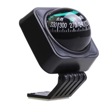 

Vehicle Compass Car Navigation Guide GPS ABS Plastic Portable Backpacking