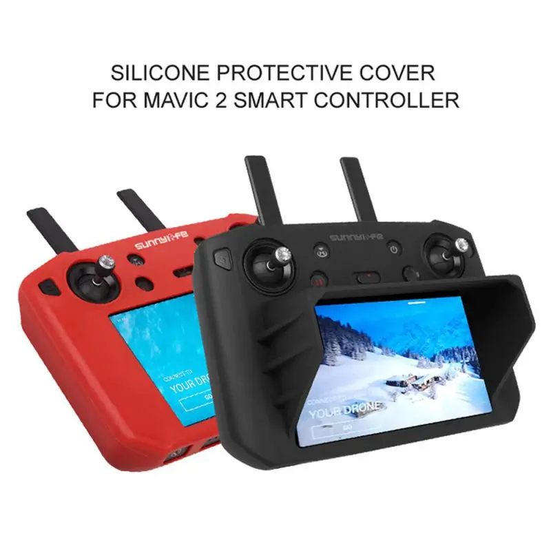 Sunnylife защитный силиконовый чехол с капюшоном для DJI MAVIC 2 Smart контроллер Дрон аксессуары наборы