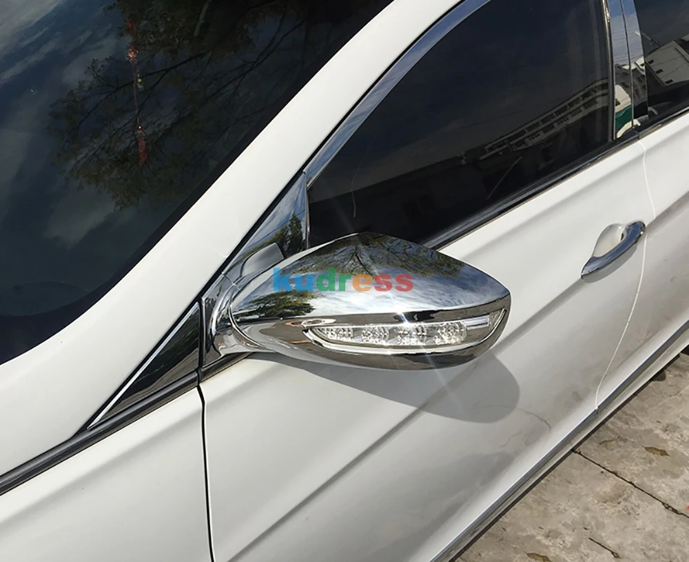 Для hyundai Sonata i45 2011 2012 2013 ABS хромированная Боковая дверь заднего вида ветровое зеркало накладка зеркала заднего вида защищенные аксессуары