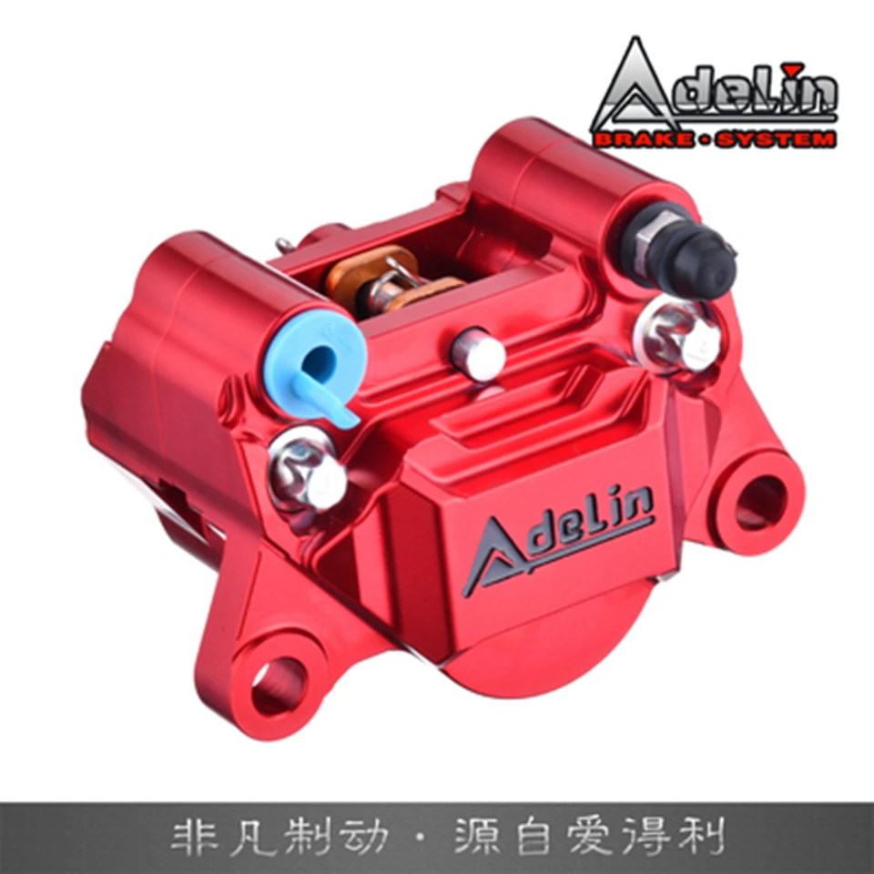 

Adelin CNC ADL-28 motorcycle 34mm x 2 piston Rear brake calipers pump 84mm mounting for MSX125 NIU N1 BWS RS100 GTR M3