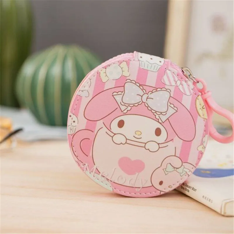Микки Маус дети мультфильм PU кошелек малыш Монета Сумка My melody, близнецы SAN-X мини кошелек - Цвет: My melody pink