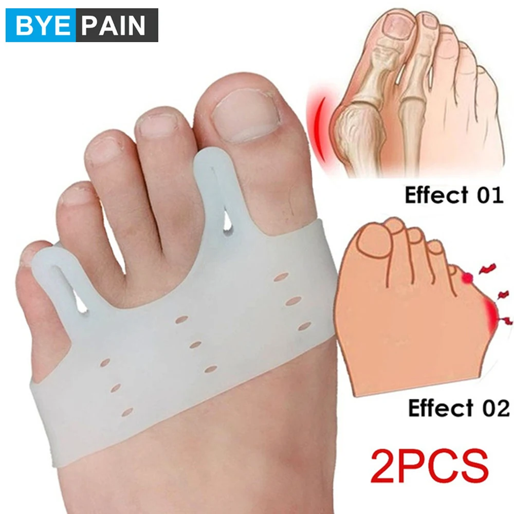 1Pair Multifunctional Hallux Valgus Toes Separator Honeycomb Gel Bunion Corrector Orthopedic Braces Orthotics Bone Toe Pillow