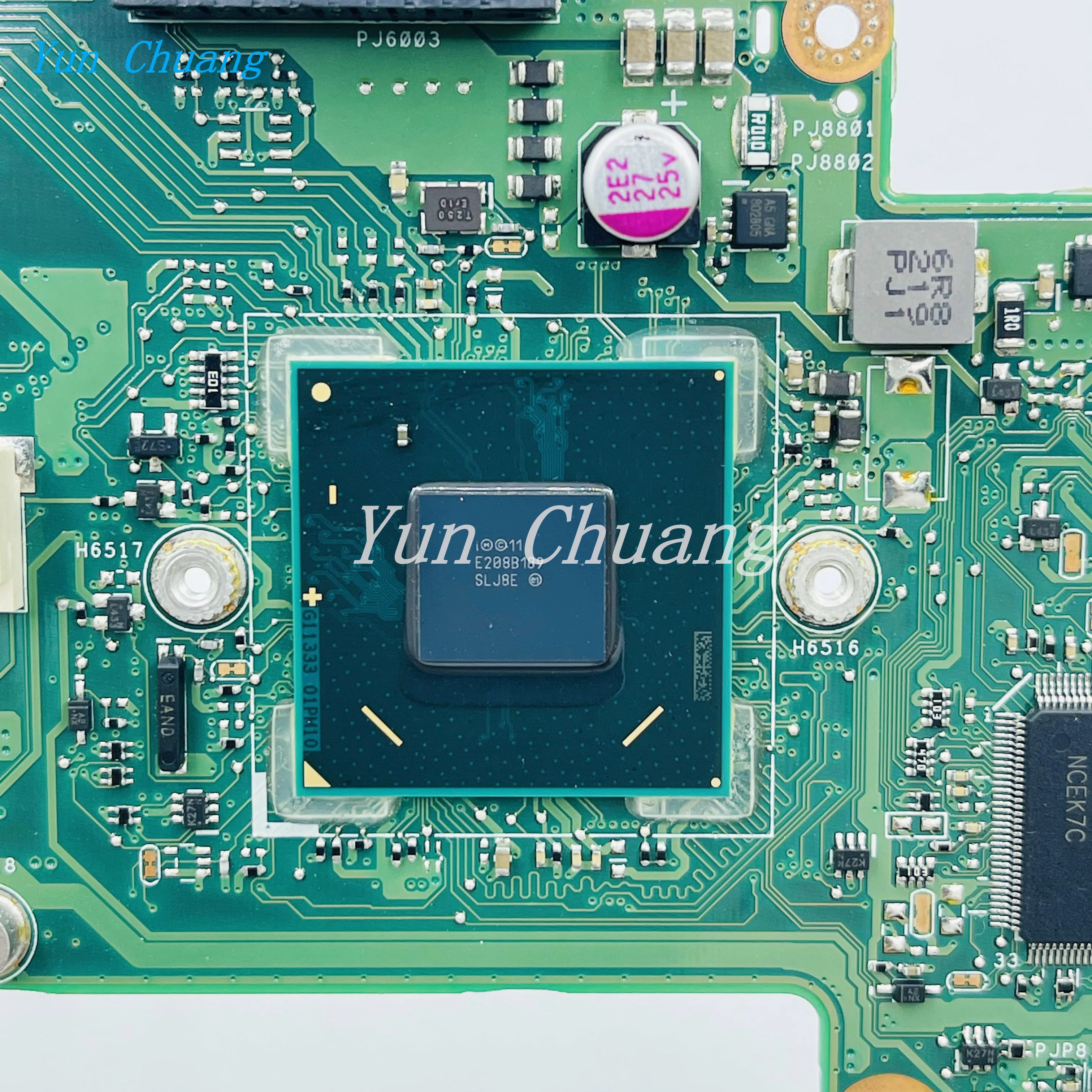 X401A REV:2.0 메인보드, ASUS X501A F501A 노트북 마더보드, SLJ8E HM76, I3 I5 CPU DDR3 지원, 15 인치 노트북