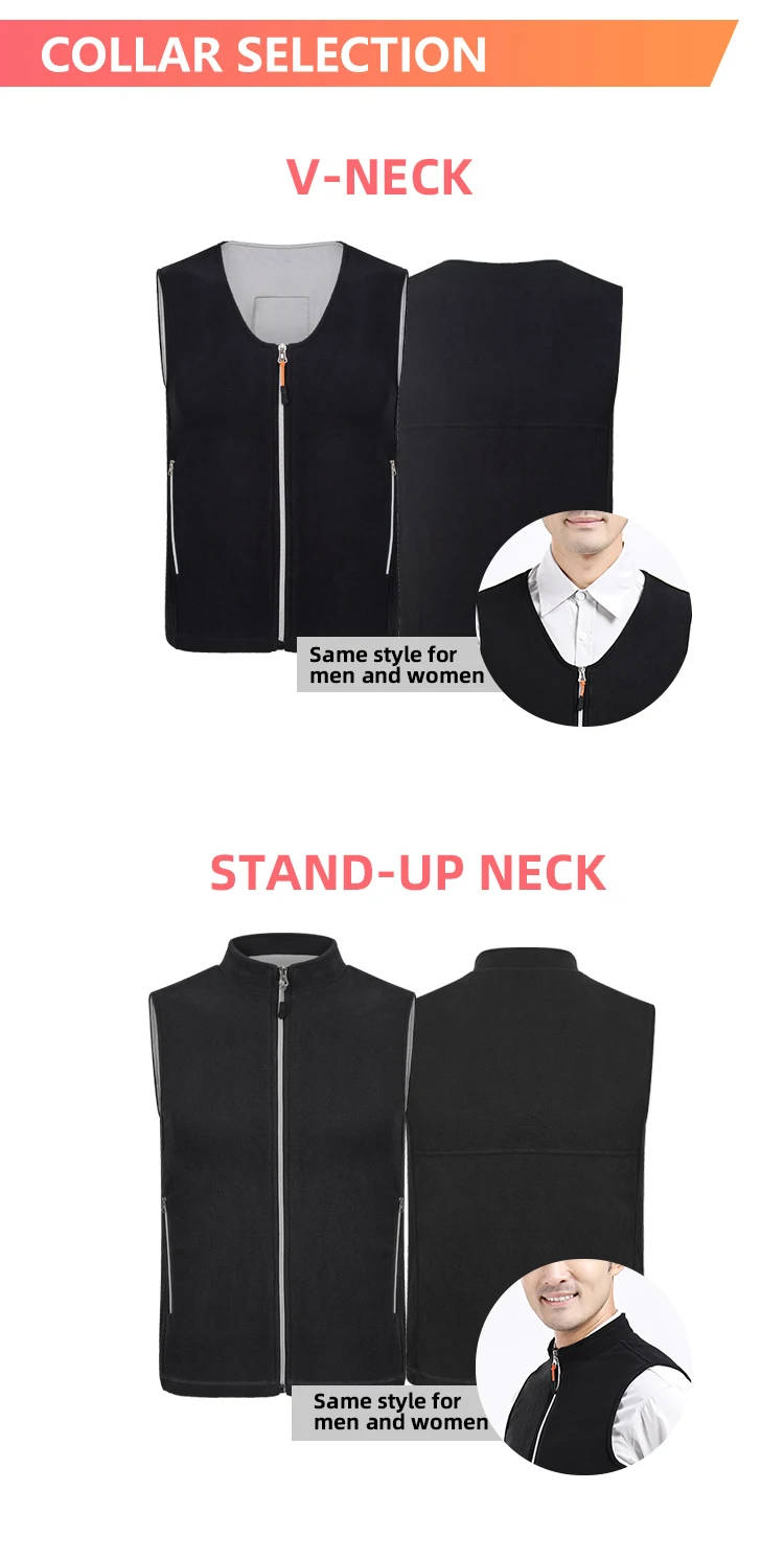 Men Jacket heated Winter womens Warm vest Electric Thermal Waistcoat Fish Hiking Outdoor camping Infrared USB Heated vest Jacket