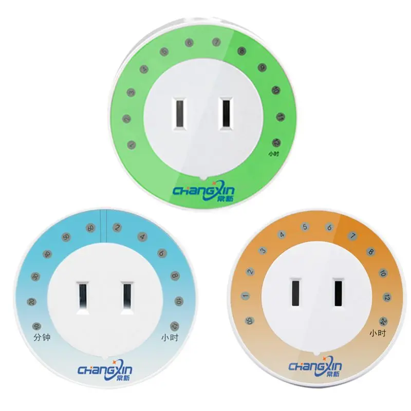 

Outlet Timer Switch For Phone Electric Scooter Motorcycle Charger US 110V-220V