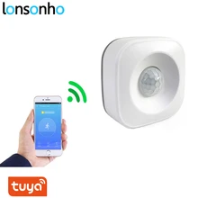 Lonsonho умный Wifi Pir датчик движения сигнализация инфракрасный детектор движения Smart Life Tuya Smart App