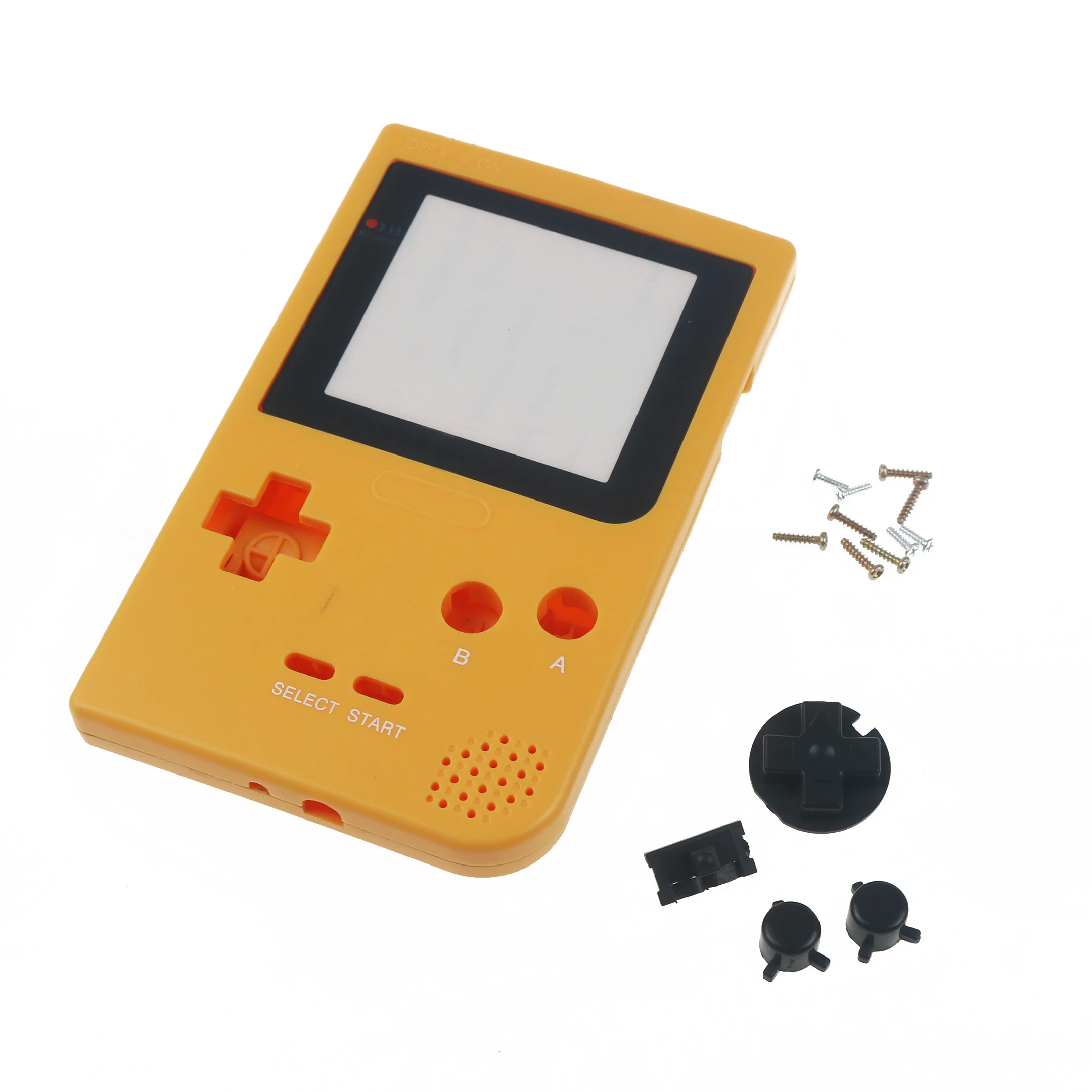 YuXi для GameBoy Классический игровой запасной чехол пластиковый корпус крышка для консоль GBP корпус полный чехол с кнопками комплект