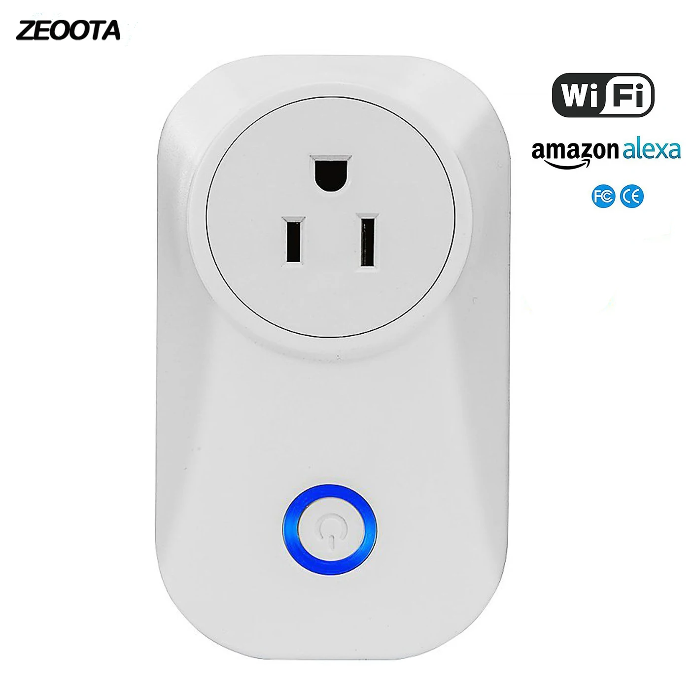 Wireless WiFi Smart Plug Sockets Power Socket for Amazon Alexa Google Home IFTTT