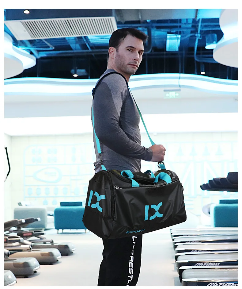 Men's fitness bag training bag fitness travel sports outdoor sports bag ladies dry and wet separation bag yoga bag 2021