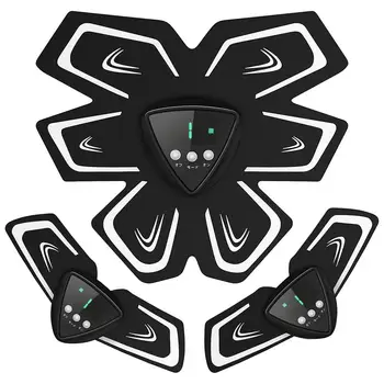 

Wireless Smart Muscle Stimulator Trainer Fitness Abdominal Training Electric Weight Loss Stickers Body Slimming Belt Unisex